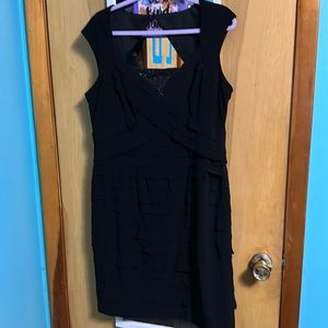 Black bandage cocktail dress